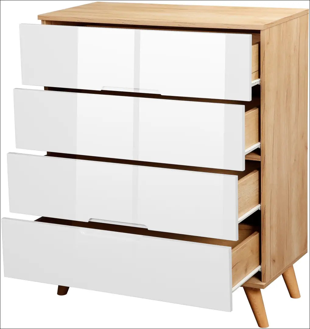 Komoda SI2043 - €92 Save 50% 50-100, __label:Pristatymas 1-2 d.d., color-balta, color-ruda, komodos €50 to €100