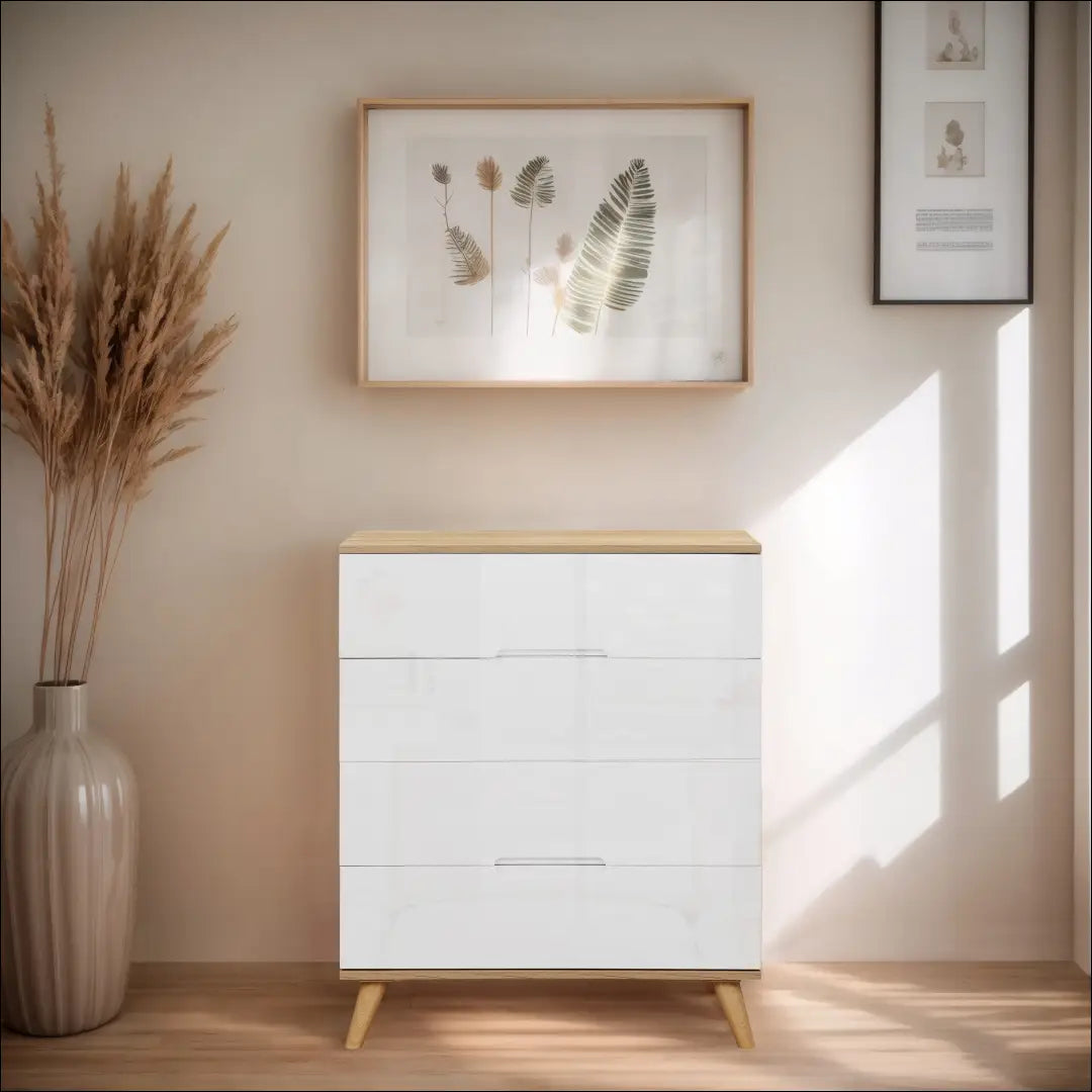 Komoda SI2048 - €85 Save 50% 50-100, __label:Pristatymas 1-2 d.d., color-balta, color-ruda, komodos €50 to €100