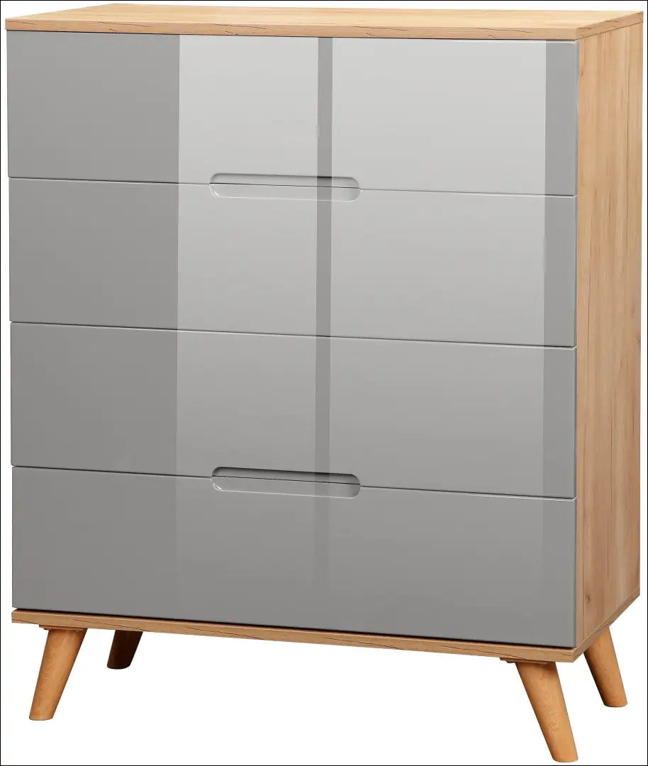 Komoda SI2243 - €95 Save 50% 50-100, __label:Pristatymas 1-2 d.d., biuro-baldai, color-pilka, color-ruda €50 to €100