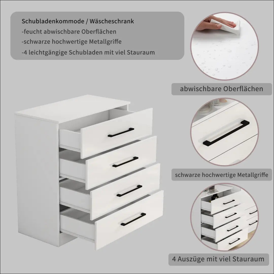 Komoda SI2069 - €84 Save 50% 50-100, __label:Pristatymas 1-2 d.d., biuro-baldai, color-balta, komodos €50 to €100