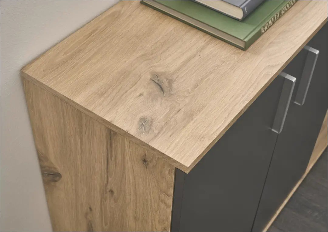 Komoda SI2086 - €55 Save 50% 50-100, __label:Pristatymas 1-2 d.d., color-pilka, color-ruda, komodos €50 to €100 Buffets