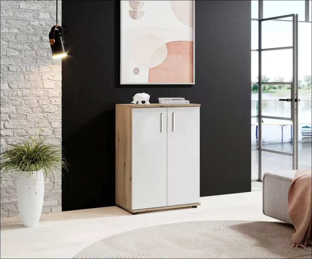 Komoda SI2141 - €59 Save 50% 50-100, __label:Pristatymas 1-2 d.d., batu-lentyna, batu-spintele, color-balta €50 to €100