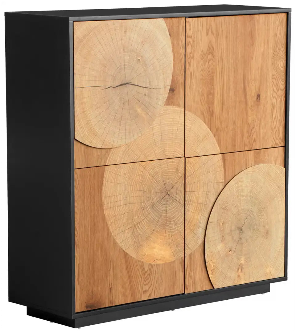 Komoda SI2155 - €280 Save 50% __label:Pristatymas 1-2 d.d., biuro-baldai, color-juoda, color-ruda, komodos Virš €200