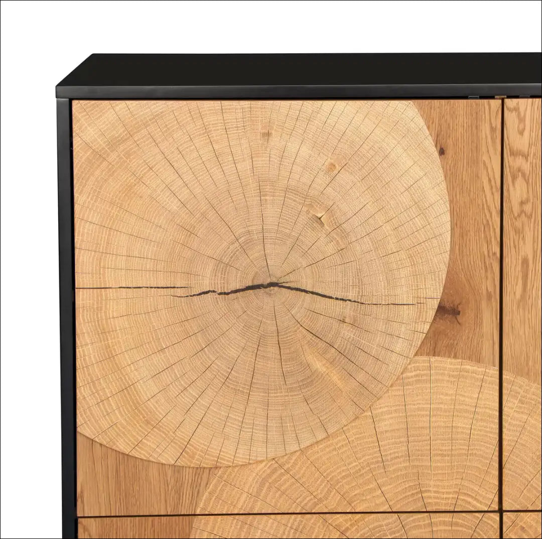 Komoda SI2155 - €280 Save 50% __label:Pristatymas 1-2 d.d., biuro-baldai, color-juoda, color-ruda, komodos Virš €200