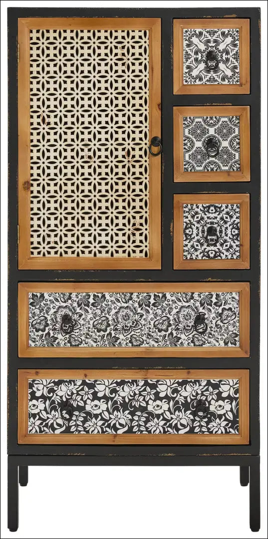 Komoda SI2158 - €180 Save 50% 100-200, __label:Pristatymas 1-2 d.d., biuro-baldai, color-juoda, color-ruda €100 to €200