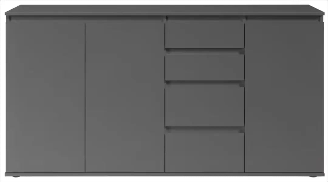 Komoda SI2177 - €130 Save 60% 100-200, __label:Pristatymas 1-2 d.d., color-pilka, material-mediena, pazeistas €100