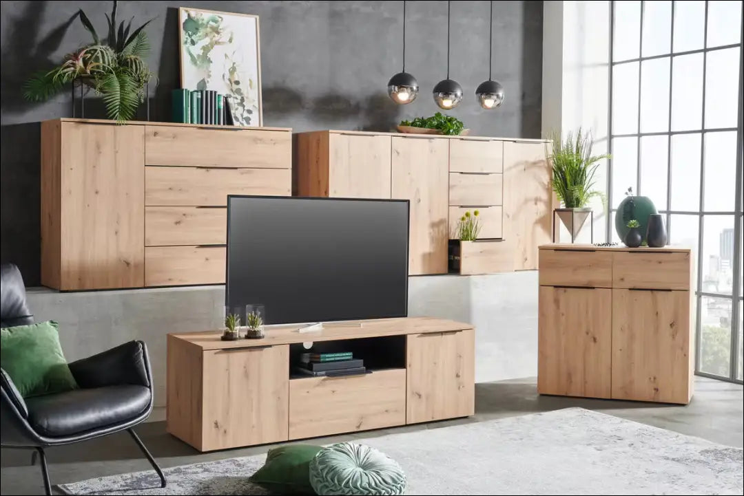 Komoda SI2182 - €235 Save 50% __label:Pristatymas 1-2 d.d., biuro-baldai, color-ruda, komodos, material-mediena Virš