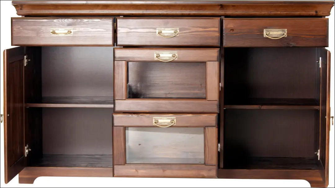Komoda SI2246 - €345 Save 50% __label:Pristatymas 1-2 d.d., color-ruda, komodos, material-medzio-masyvas,