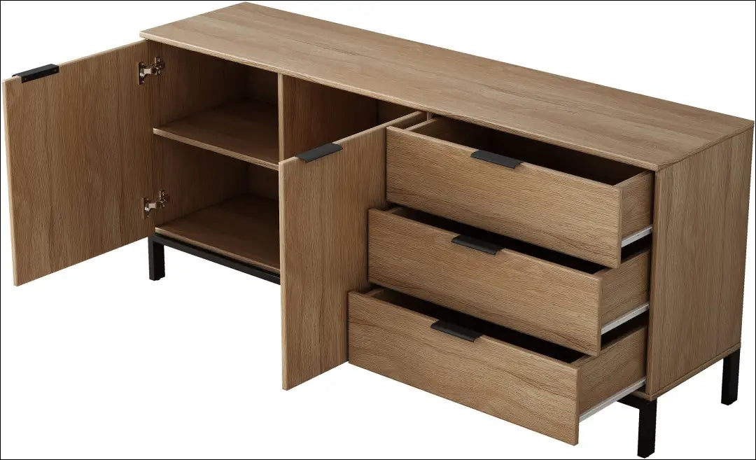 Komoda SI2254 - €220 Save 50% __label:Pristatymas 1-2 d.d., color-ruda, komodos, material-mdf, material-mediena Virš