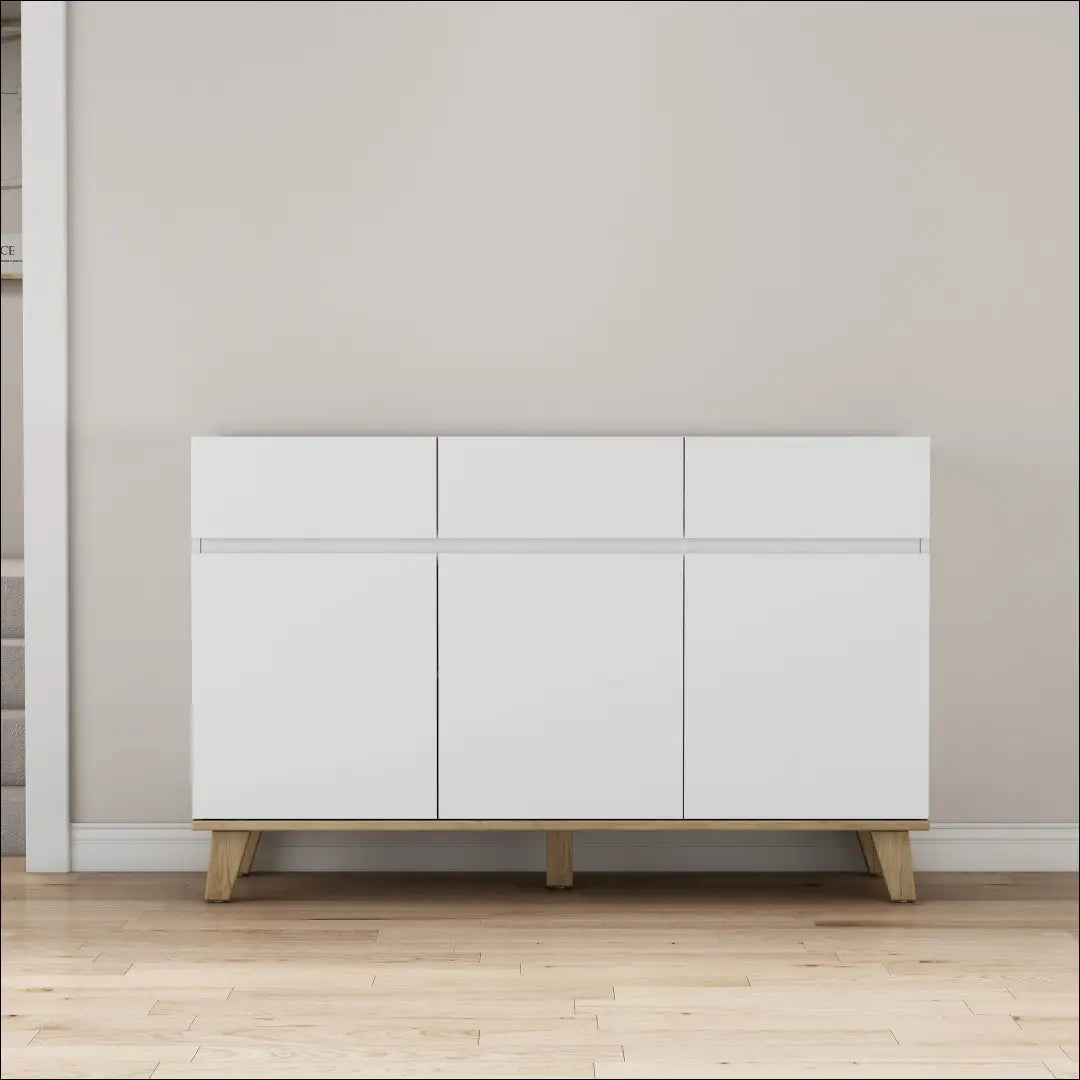 Komoda SI2264 - €210 Save 50% __label:Pristatymas 1-2 d.d., color-balta, color-ruda, komodos, material-mdf Virš €200