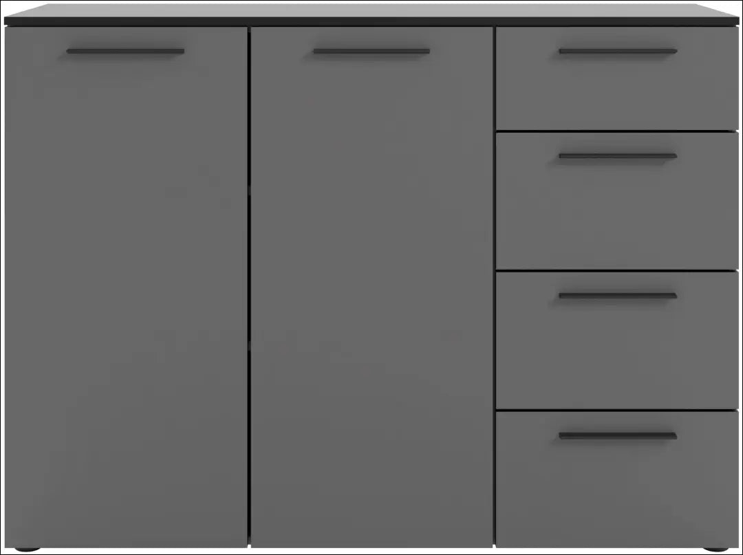 Komoda SI2269 - €350 Save 50% __label:Pristatymas 1-2 d.d., color-pilka, komodos, material-mediena, miegamojo Virš €200