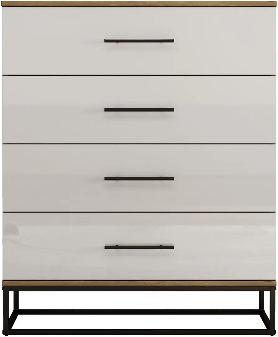 Komoda SI2274 - €95 Save 50% 50-100, __label:Pristatymas 1-2 d.d., color-balta, color-ruda, komodos Balta Dressers