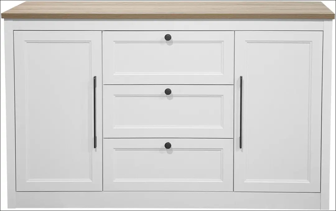 Komoda SI2276 - €220 Save 50% __label:Pristatymas 1-2 d.d., biuro-baldai, color-balta, color-ruda, komodos Virš €200