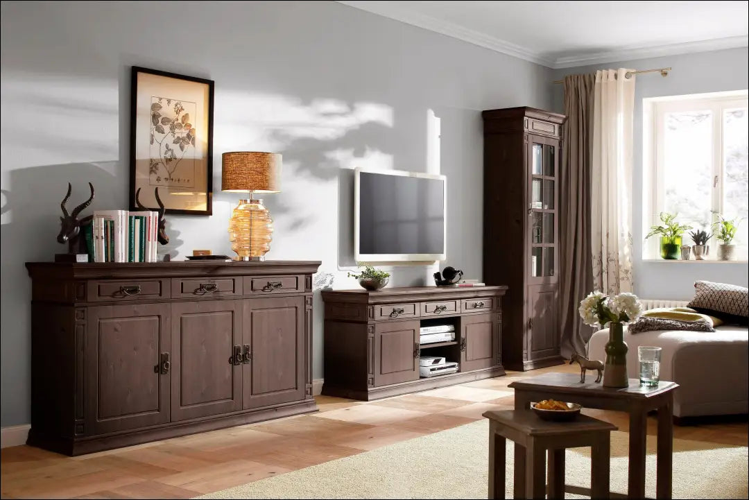 Komoda SI2280 - €250 Save 60% __label:Pristatymas 1-2 d.d., color-ruda, material-medzio-masyvas, over-200, pazeistas