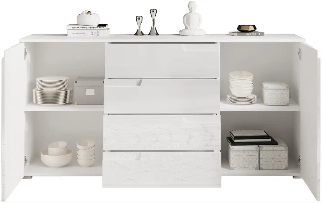 Komoda SI2285 - €280 Save 50% __label:Pristatymas 1-2 d.d., color-balta, komodos, material-mediena, miegamojo Virš €200
