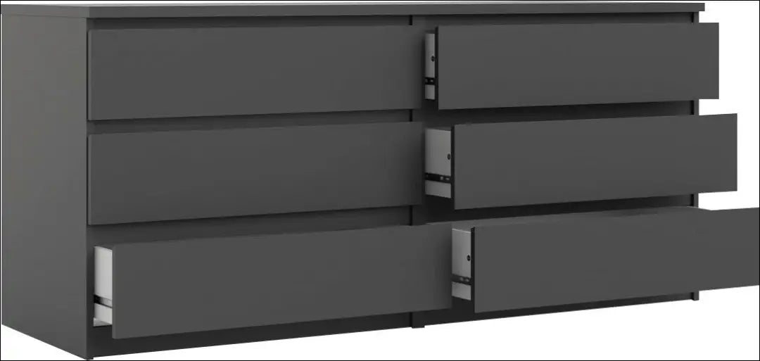 Komoda SI2360 - €210 Save 50% __label:Pristatymas 1-2 d.d., color-juoda, komodos, material-mediena, miegamojo Juoda