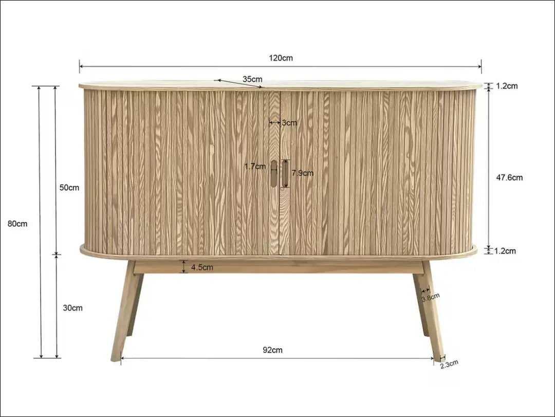 Komoda SI2436 - €75 Save 70% 50-100, __label:Pristatymas 1-2 d.d., color-ruda, material-mediena, pazeistas Grožio