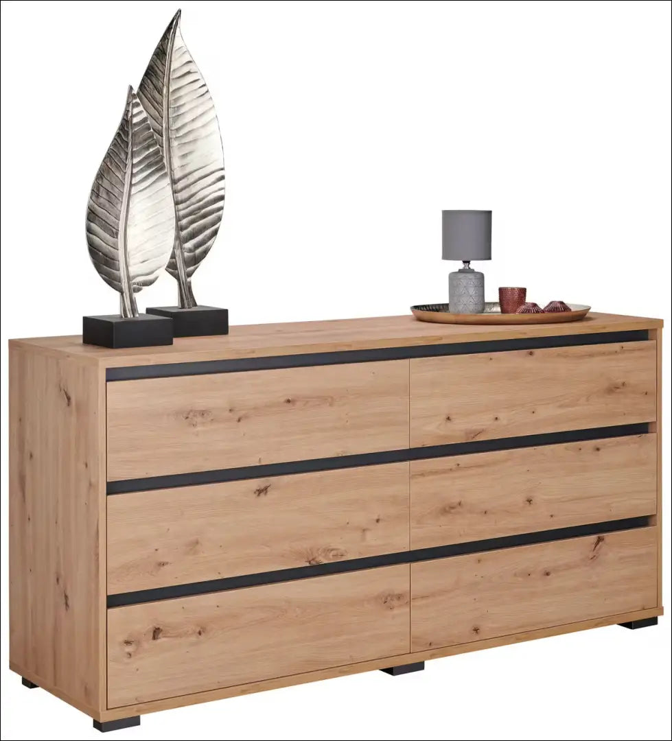 Komoda SI2474 - €180 Save 50% 100-200, __label:Pristatymas 1-2 d.d., color-ruda, komodos, material-mediena miegamojo