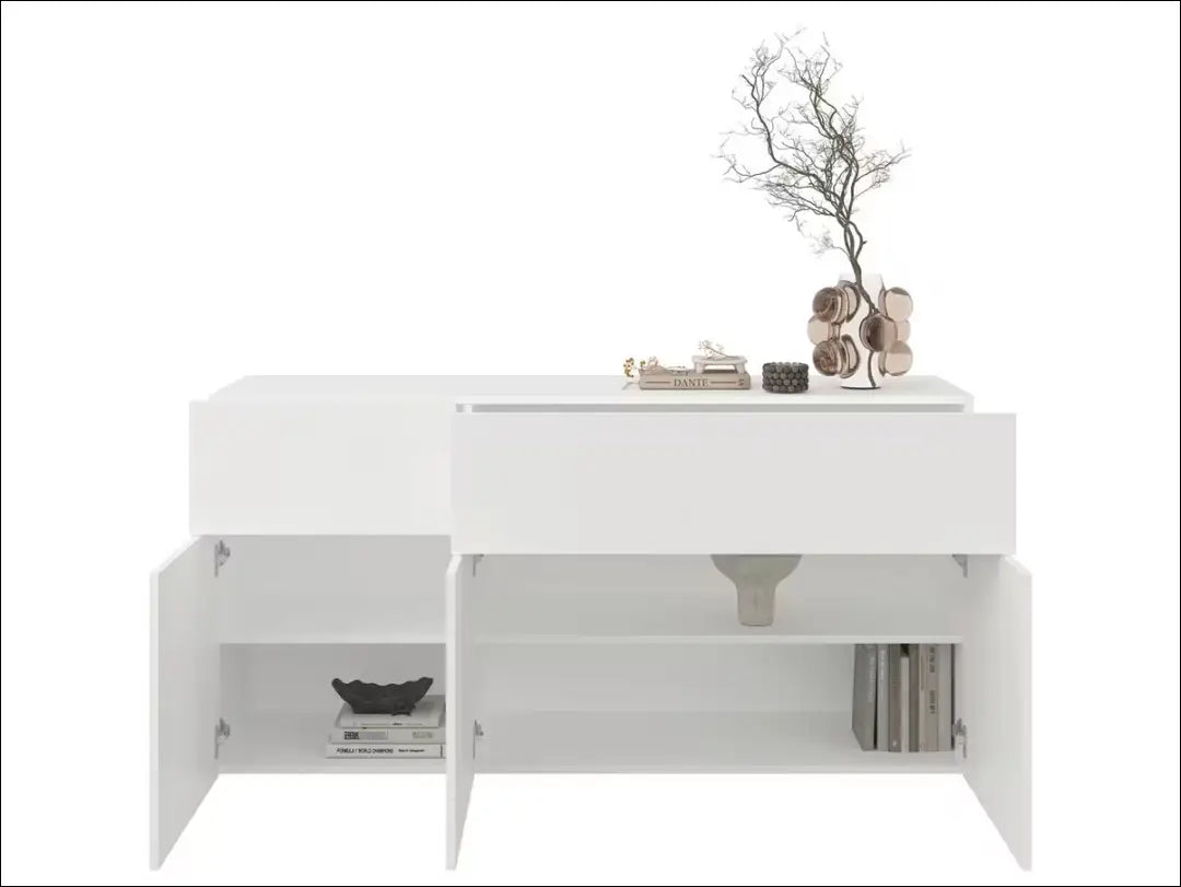 Komoda SI2481 - €90 Save 60% 50-100, __label:Pristatymas 1-2 d.d., color-balta, material-mediena, pazeistas Balta