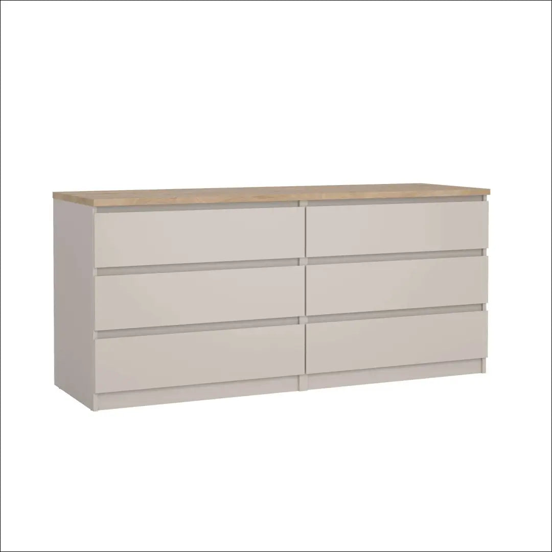 Komoda SI2491 - €145 Save 50% 100-200, __label:Pristatymas 1-2 d.d., color-ruda, color-smelio, komodos miegamojo