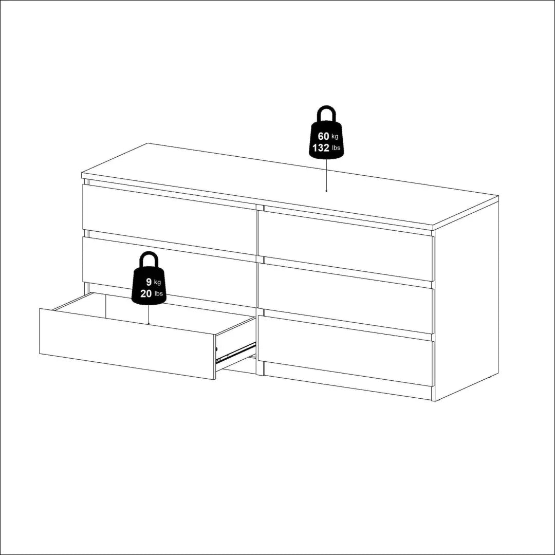 Komoda SI2491 - €145 Save 50% 100-200, __label:Pristatymas 1-2 d.d., color-ruda, color-smelio, komodos miegamojo