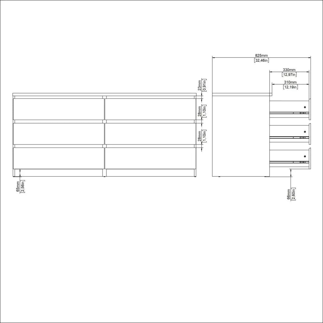Komoda SI2491 - €145 Save 50% 100-200, __label:Pristatymas 1-2 d.d., color-ruda, color-smelio, komodos miegamojo