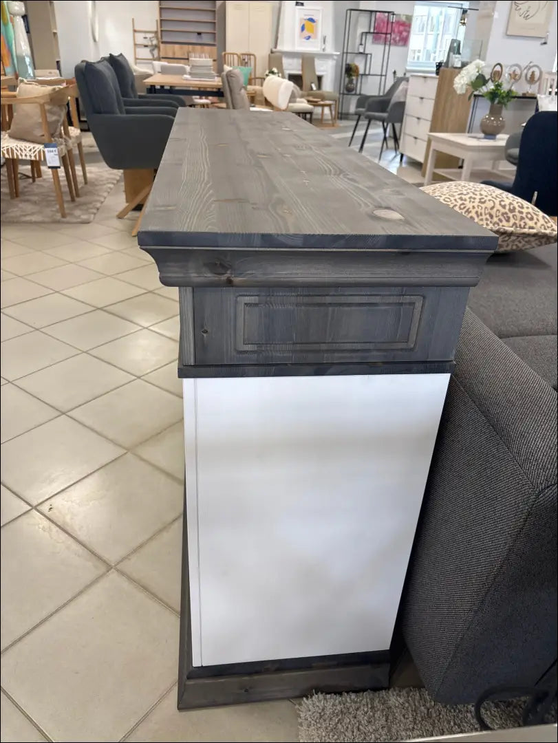 Komoda SI2500 - €280 Save 50% __label:Pristatymas 1-2 d.d., biuro-baldai, biuro-lentynos, color-balta, color-ruda Virš