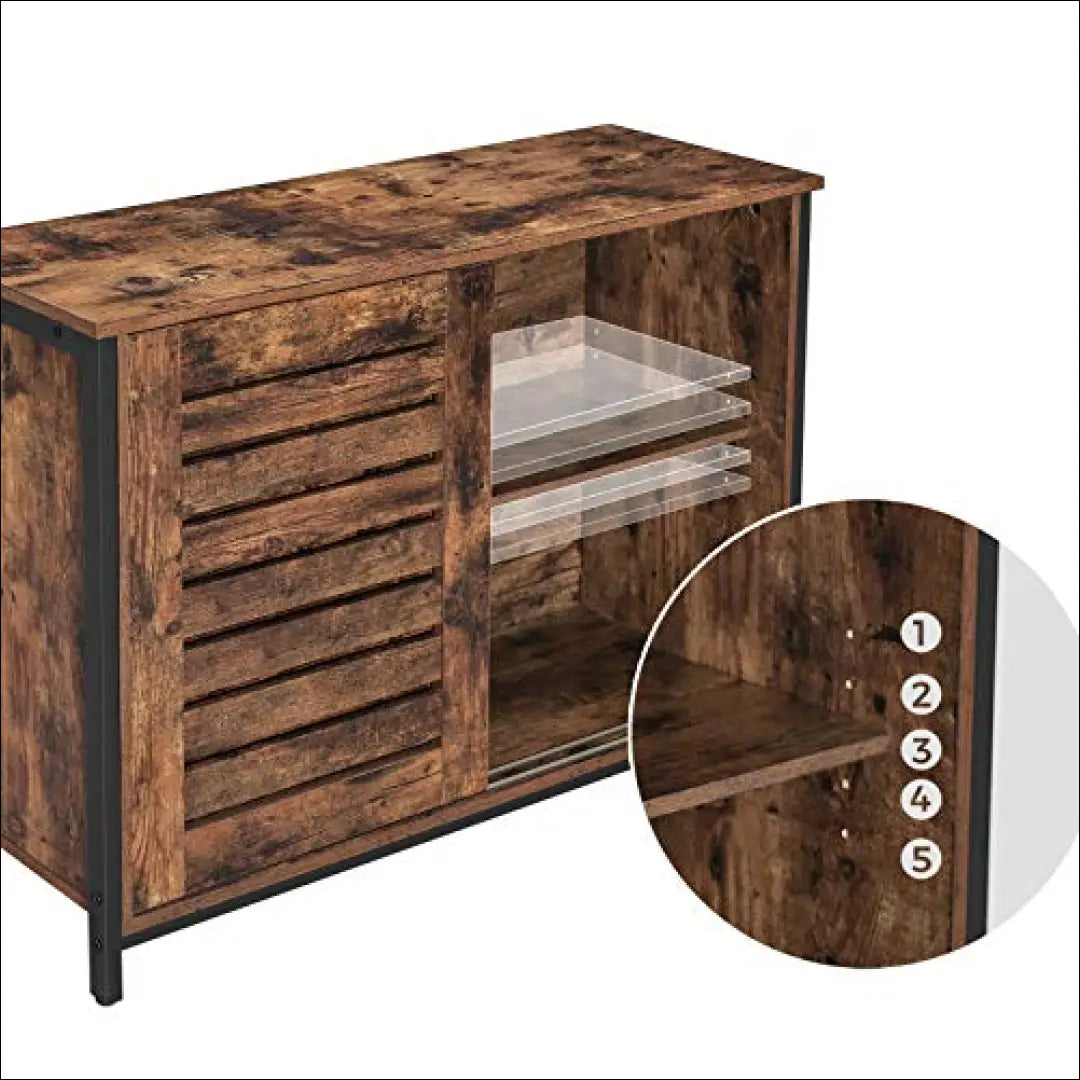 Komoda SM1133 - €183 Save 40% 100-200, __label:Pristatymas 5-14 d.d., komodos, notouch30, song 100x35x70cm / Ruda
