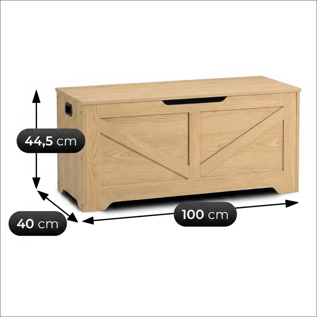 Komoda su sėdynės funkcija/batų spintelė 100 cm ąžuolo spalvos TE2531 - €71 Save 15% __label:Pristatymas 5-14 d.d.,