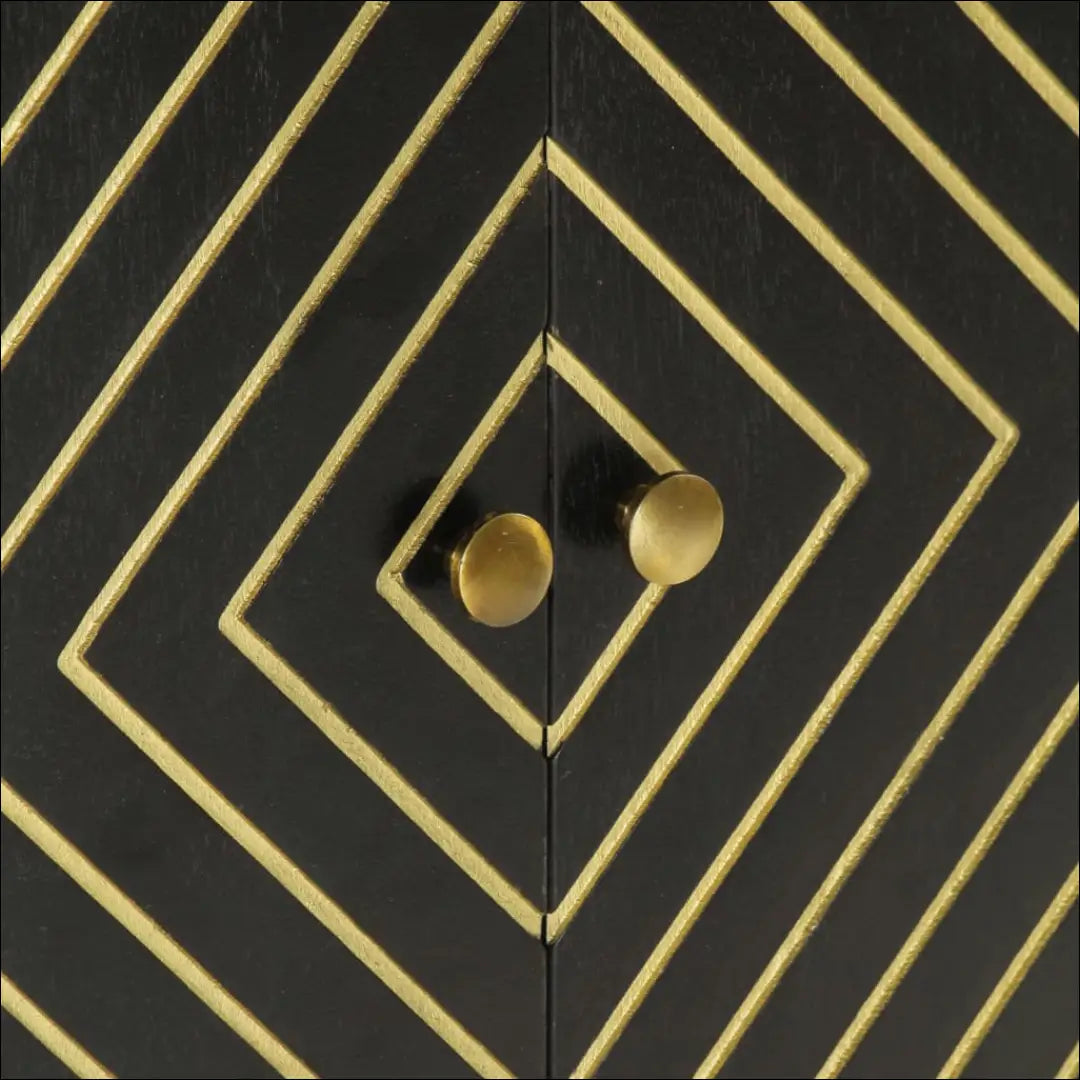 Komodėlė SI1878 - €168 Save 50% 100-200, __label:Pristatymas 1-2 d.d., color-auksine, color-juoda, komodos €100 to €200