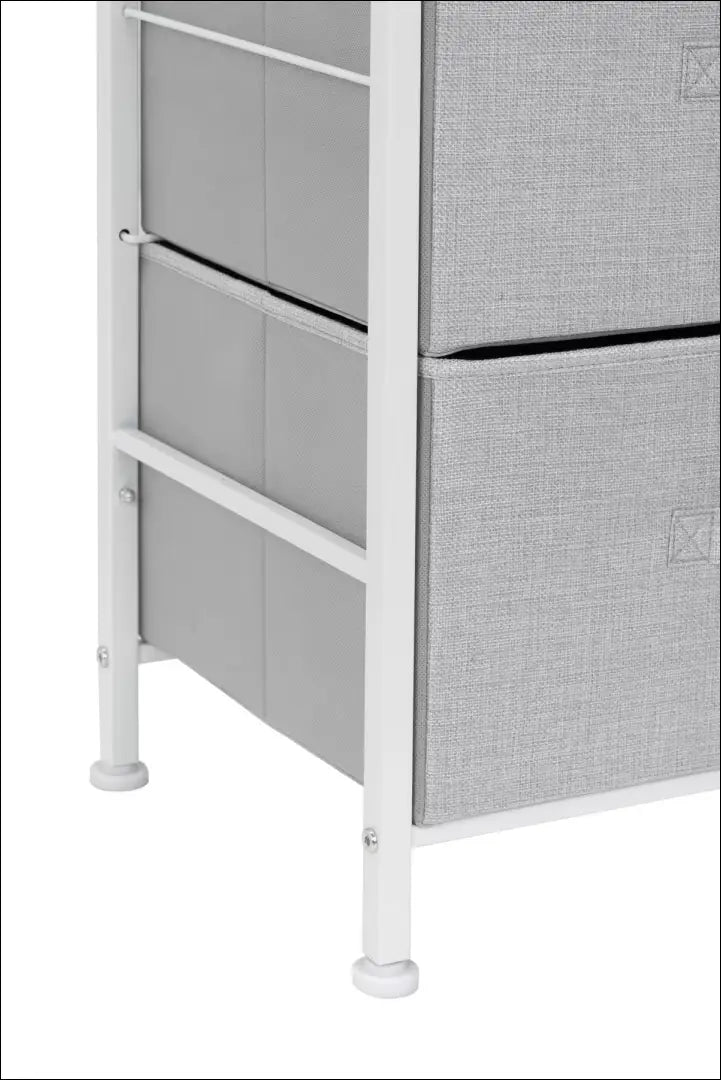 Komodėlė SI2460 - €25 Save 50% 25-50, __label:Pristatymas 1-2 d.d., color-balta, color-pilka, komodos Balta Dressers
