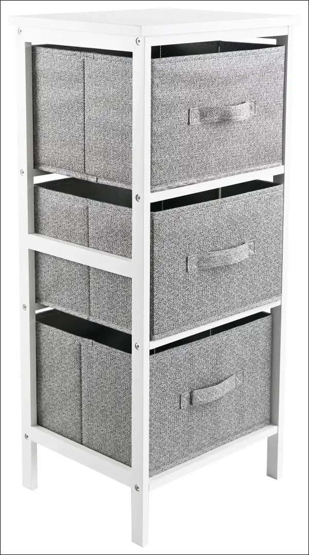Komodėlė SI2470 - €18 Save 50% __label:Pristatymas 1-2 d.d., color-balta, color-pilka, komodos, material-mediena Balta