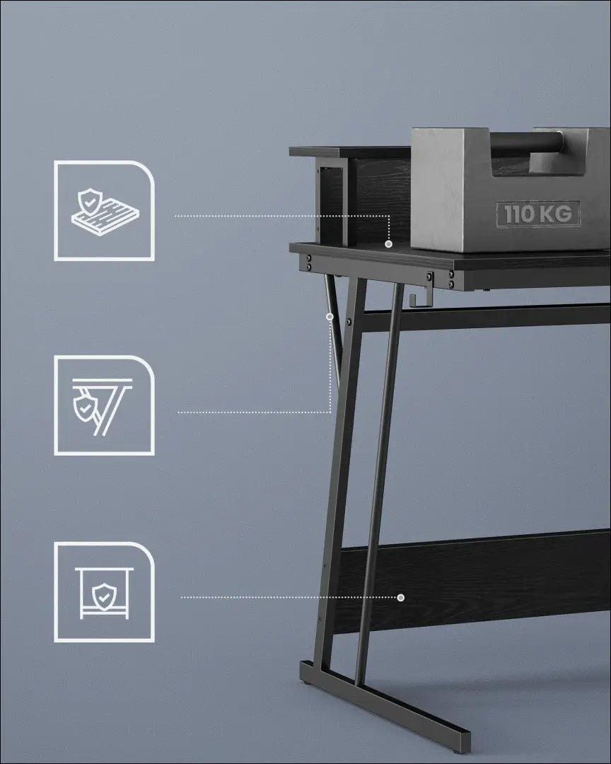 Kompiuterinis rašomasis stalas SM353 - €136 Save 40% 100-200, __label:Pristatymas 5-14 d.d., biuro-baldai,