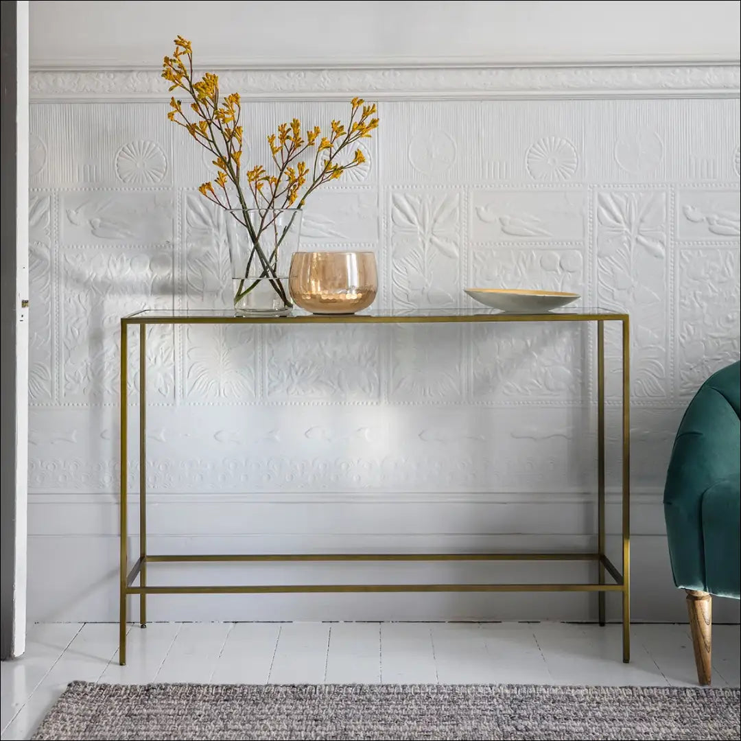 Konsolė SI1842 - €198 Save 55% 100-200, __label:Pristatymas 1-2 d.d., color-auksine, konsoles, material-metalas €100
