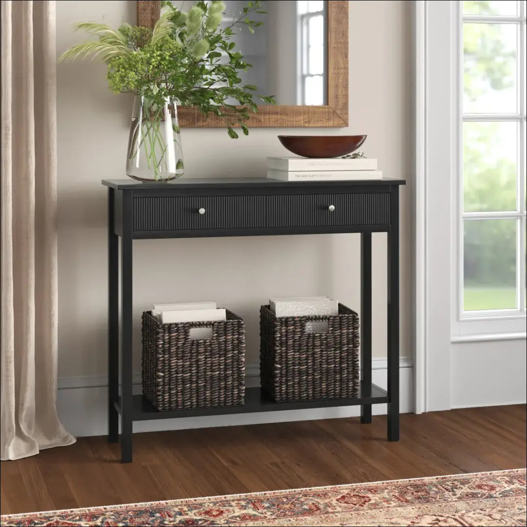 Konsolė SI1969 - €122 Save 50% 100-200, __label:Pristatymas 1-2 d.d., color-juoda, konsoles, material-mdf €100 to €200