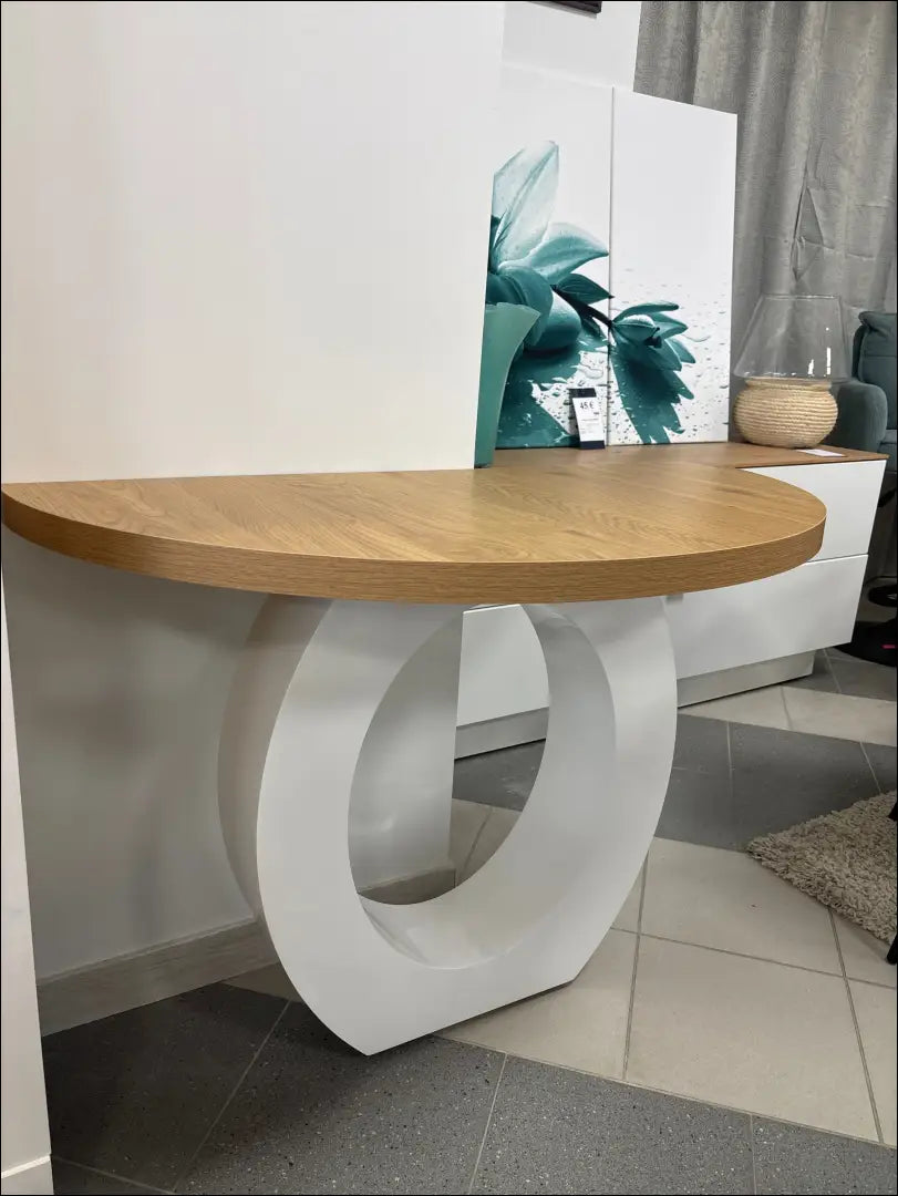 Konsolė SI2409 - €95 Save 50% 50-100, __label:Pristatymas 1-2 d.d., color-balta, color-ruda, konsoles Balta Console