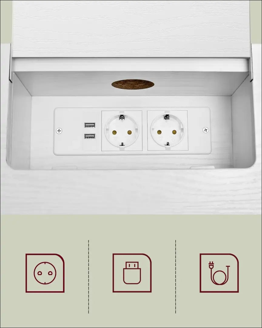 Konsolė SM392 - €97 Save 40% 50-100, __label:Pristatymas 5-14 d.d., konsoles, notouch30, song 120x25x81.1cm / Balta