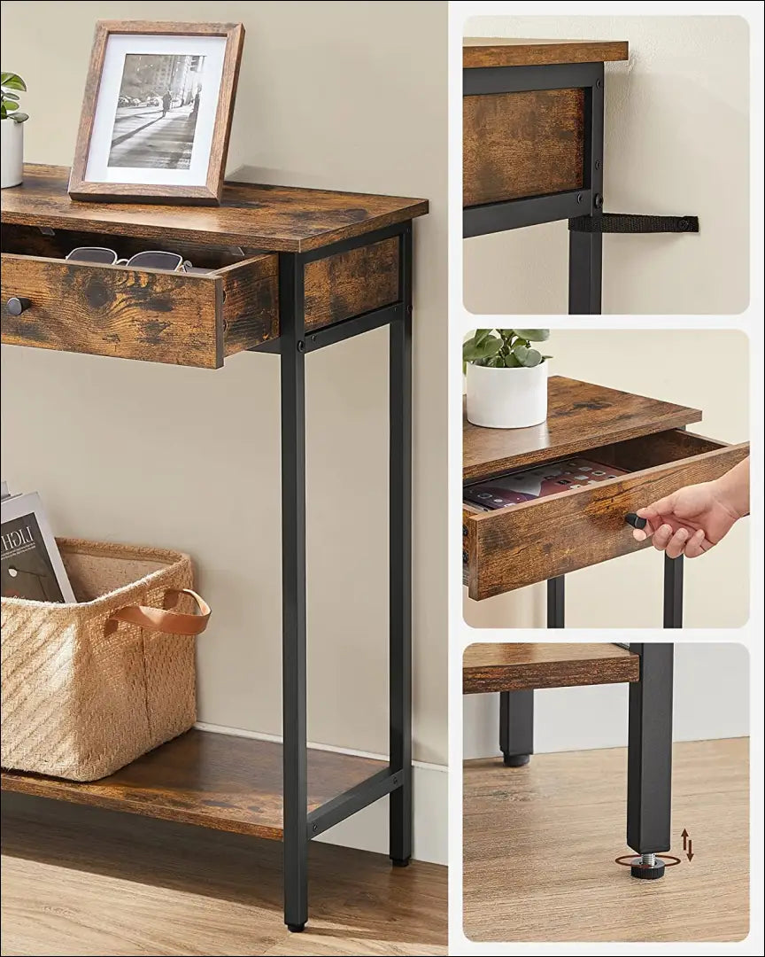 Konsolė SM393 - €112 Save 40% 100-200, __label:Pristatymas 5-14 d.d., konsoles, notouch30, song 100x30x80cm / Ruda
