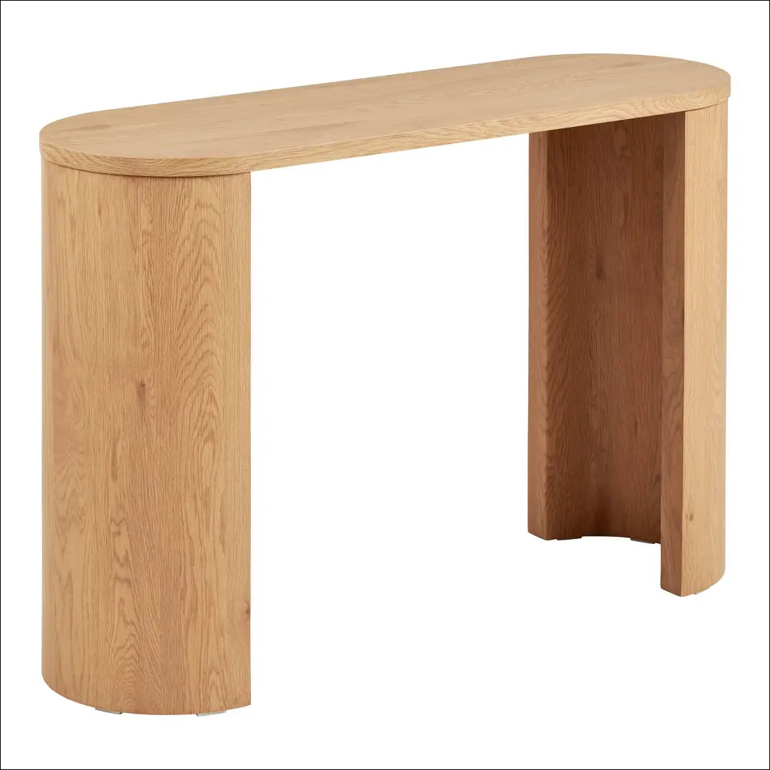 Konsolinis staliukas natūralaus medžio spalvos 38x114x75 cm RD459 - €276 Save 15% Console tables, Natūrali, nordic,