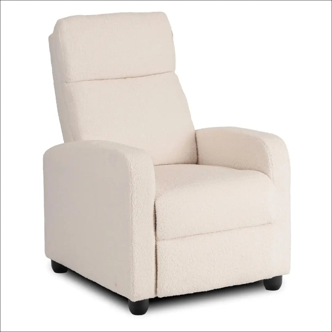 Kreminės spalvos „Boucle“ atlošiamas fotelis TE2572 - €166 Save 15% __label:Pristatymas 5-14 d.d., Newelite Naujausi