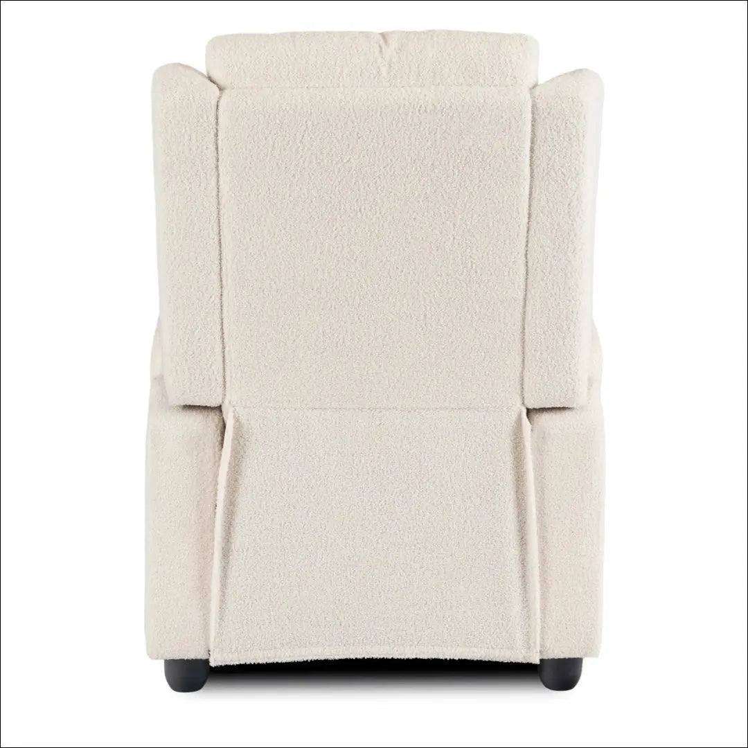 Kreminės spalvos „Boucle“ atlošiamas fotelis TE2601 - €207 Save 15% __label:Pristatymas 5-14 d.d., Newelite Naujausi