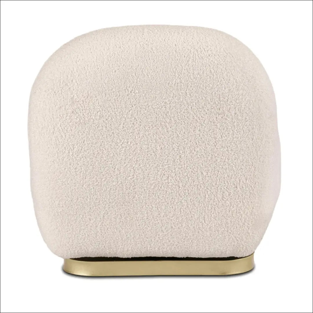 Kreminės spalvos „Boucle“ pasukama poilsio kėdė TE2468 - €207 Save 15% __label:Pristatymas 5-14 d.d., Newelite Naujausi