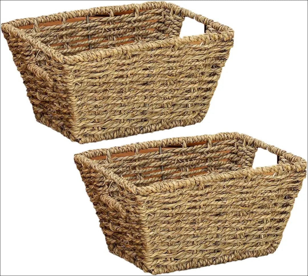 Krepšelis iš jūržolės DI8502 - €7 Save 55% __label:Pristatymas 1-2 d.d., color-ruda, dekoracijos, interjeras, kita Iki