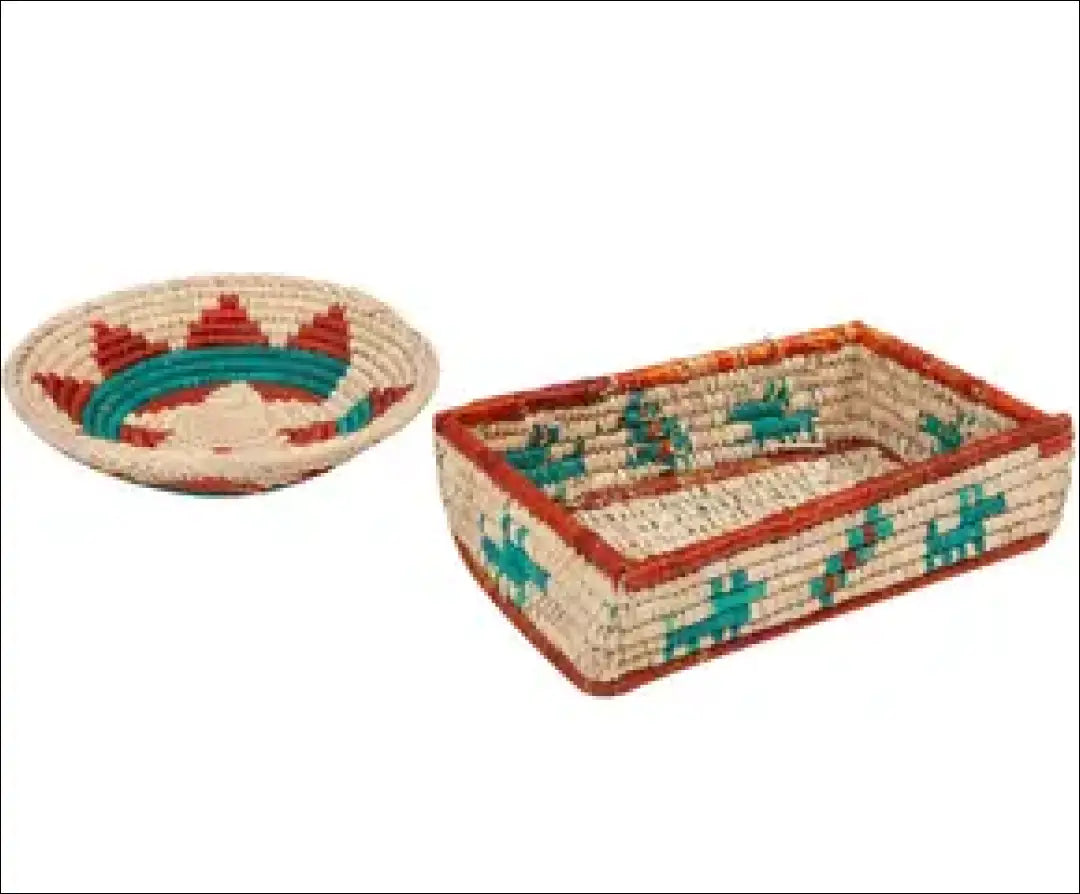 Krepšelių komplektas (2vnt) DI5772 - €15 Save 70% __label:Pristatymas 1-2 d.d., color-oranzine, color-smelio,