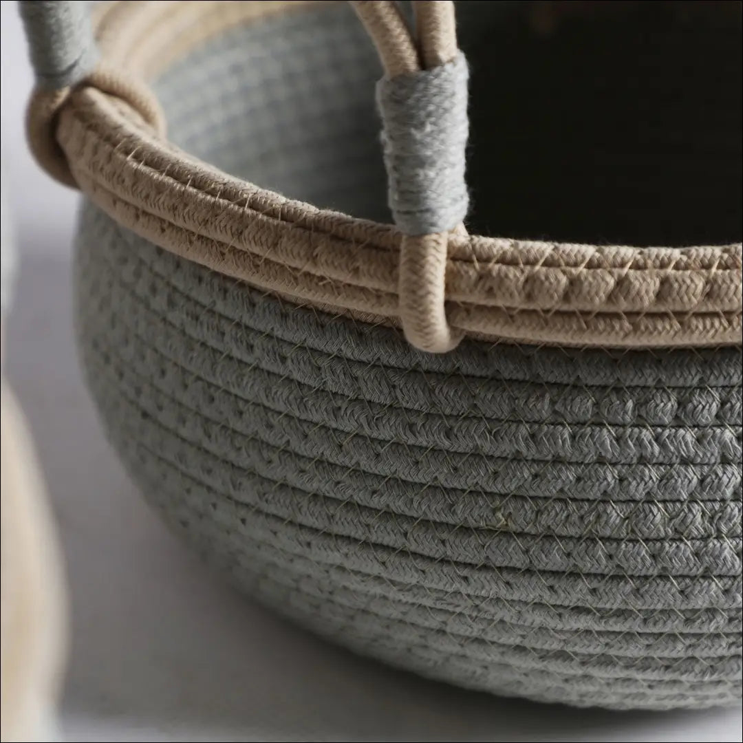 Krepšių komplektas (2vnt) DI10737 - €42 Save 50% 25-50, __label:Pristatymas 1-2 d.d., color-pilka, color-smelio,