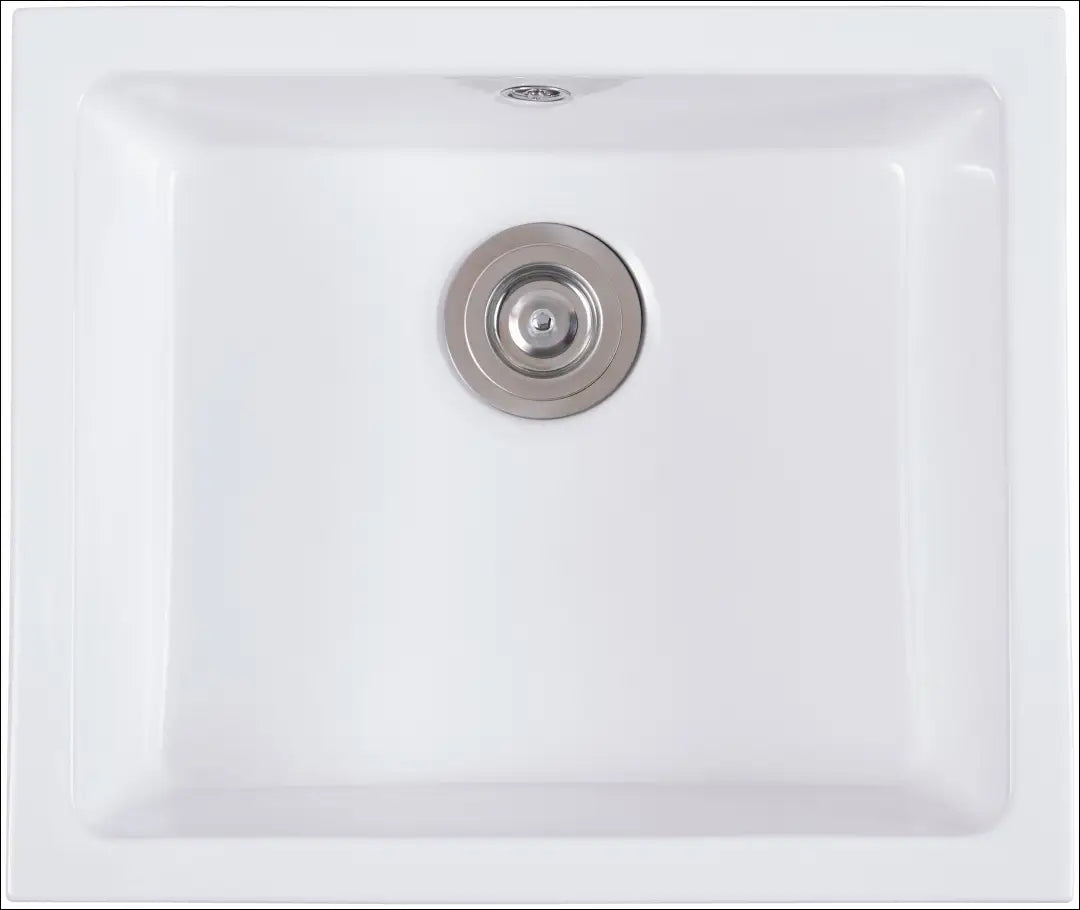 Kriauklė KI1846 - €90 Save 50% 50-100, __label:Pristatymas 1-2 d.d., color-balta, kita, material-keramika Balta Drop-In