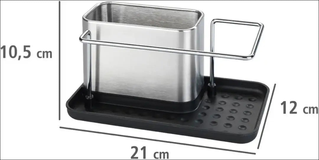 Kriauklės organizatorius DI10754 - €12 Save 50% __label:Pristatymas 1-2 d.d., color-juoda, color-sidabrine, interjeras,