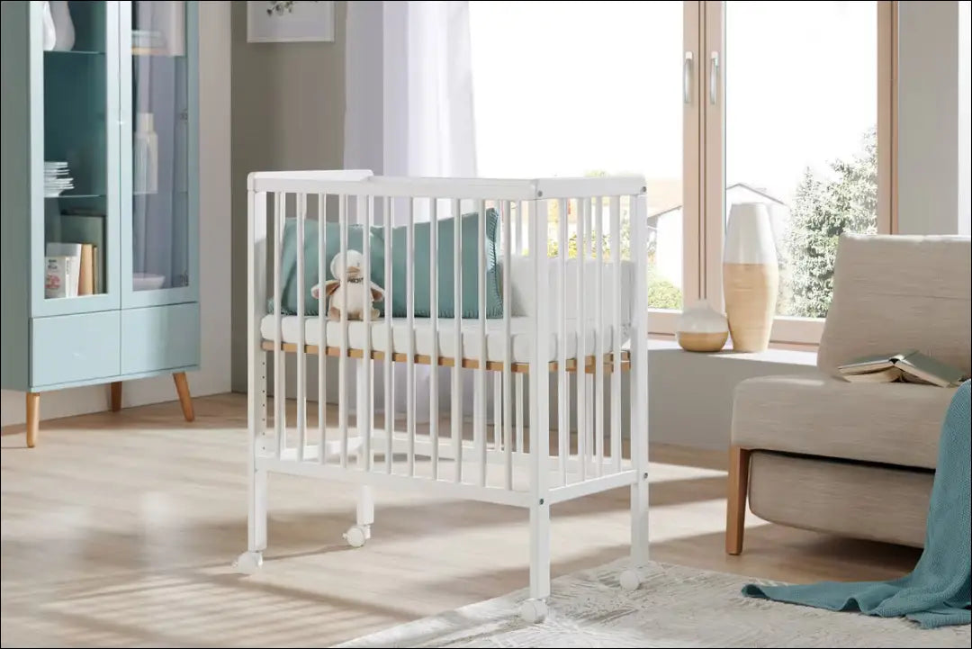 Kūdikio lovytė GI764 - €48 Save 50% 25-50, __label:Pristatymas 1-2 d.d., color-balta, lovos-miegamojo, material-mediena