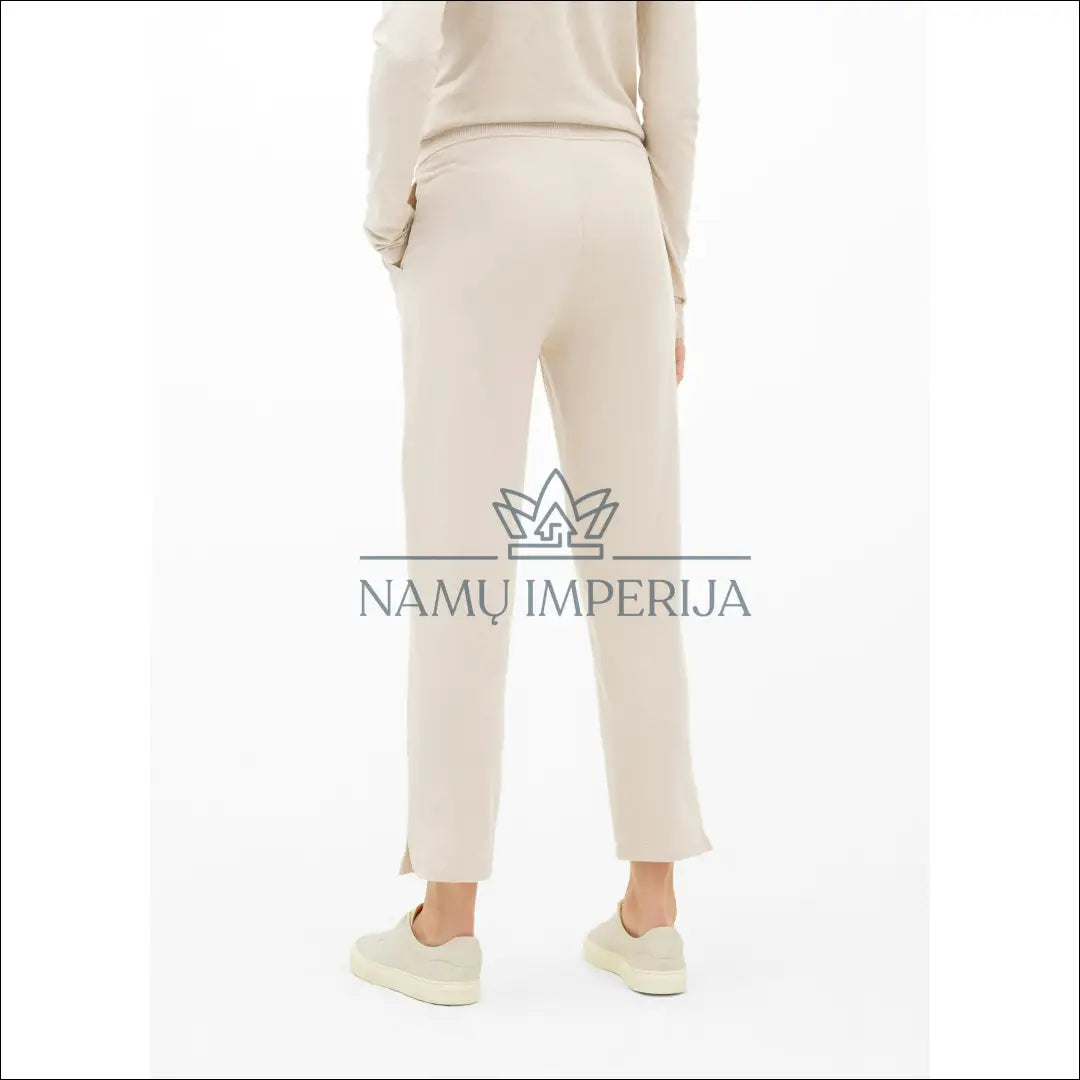 Laisvalaikio kelnės ’Juvia’ DI7648 - 25-50, __label:Pristatymas 1-2 d.d., color-kremas, color-smelio, drabuziai €25