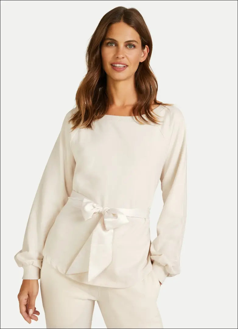 Laisvalaikio megztinis ’Juvia’ DI7644 - €38 Save 65% 25-50, __label:Pristatymas 1-2 d.d., color-kremas, drabuziai,